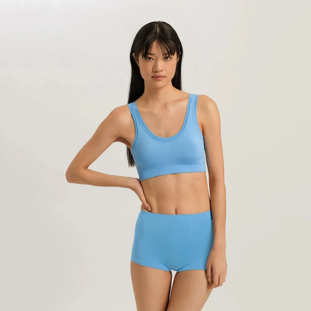 Touch Feeling Angelite Padded Crop Top
