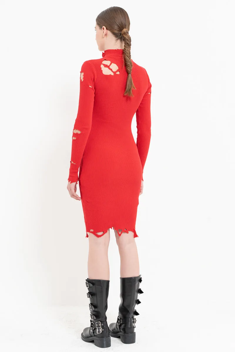 TRENDY KNIT DRESS