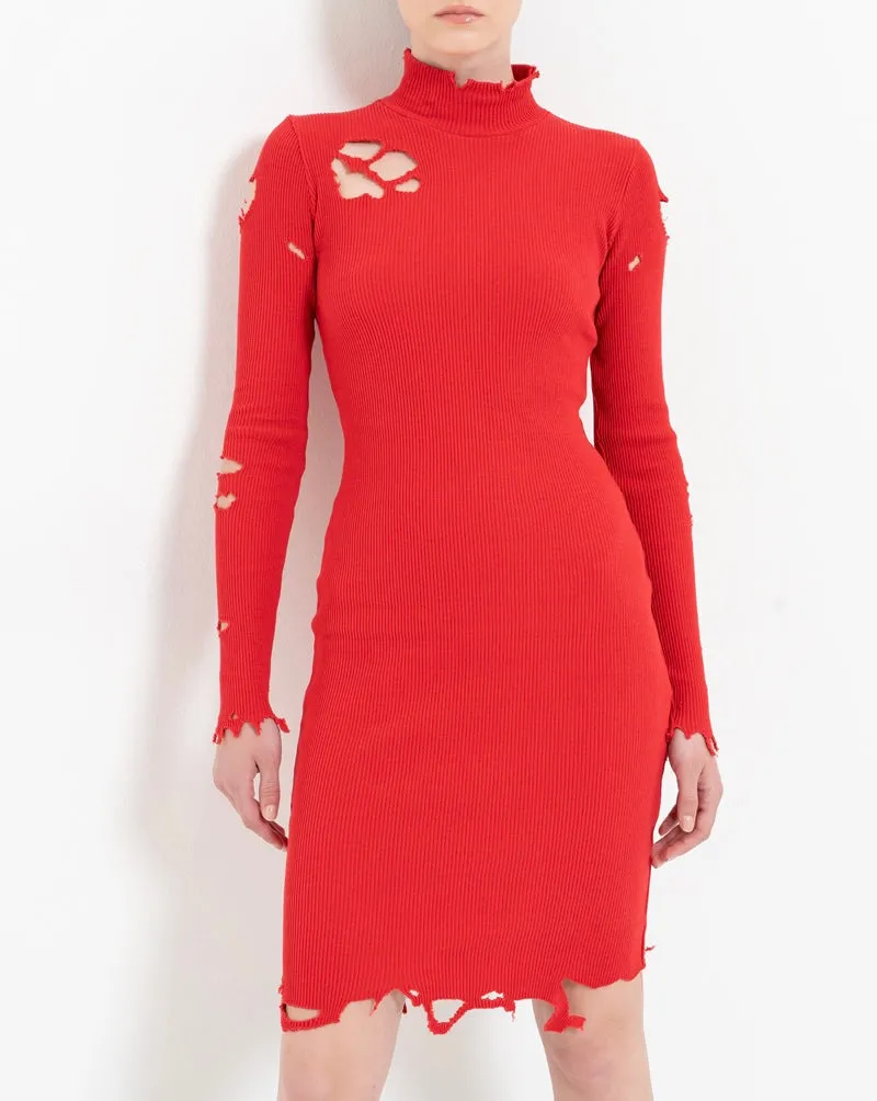 TRENDY KNIT DRESS