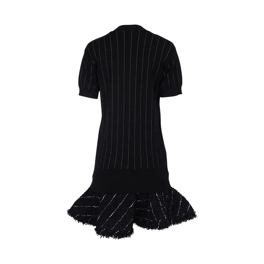 Tweed & Knit Minidress