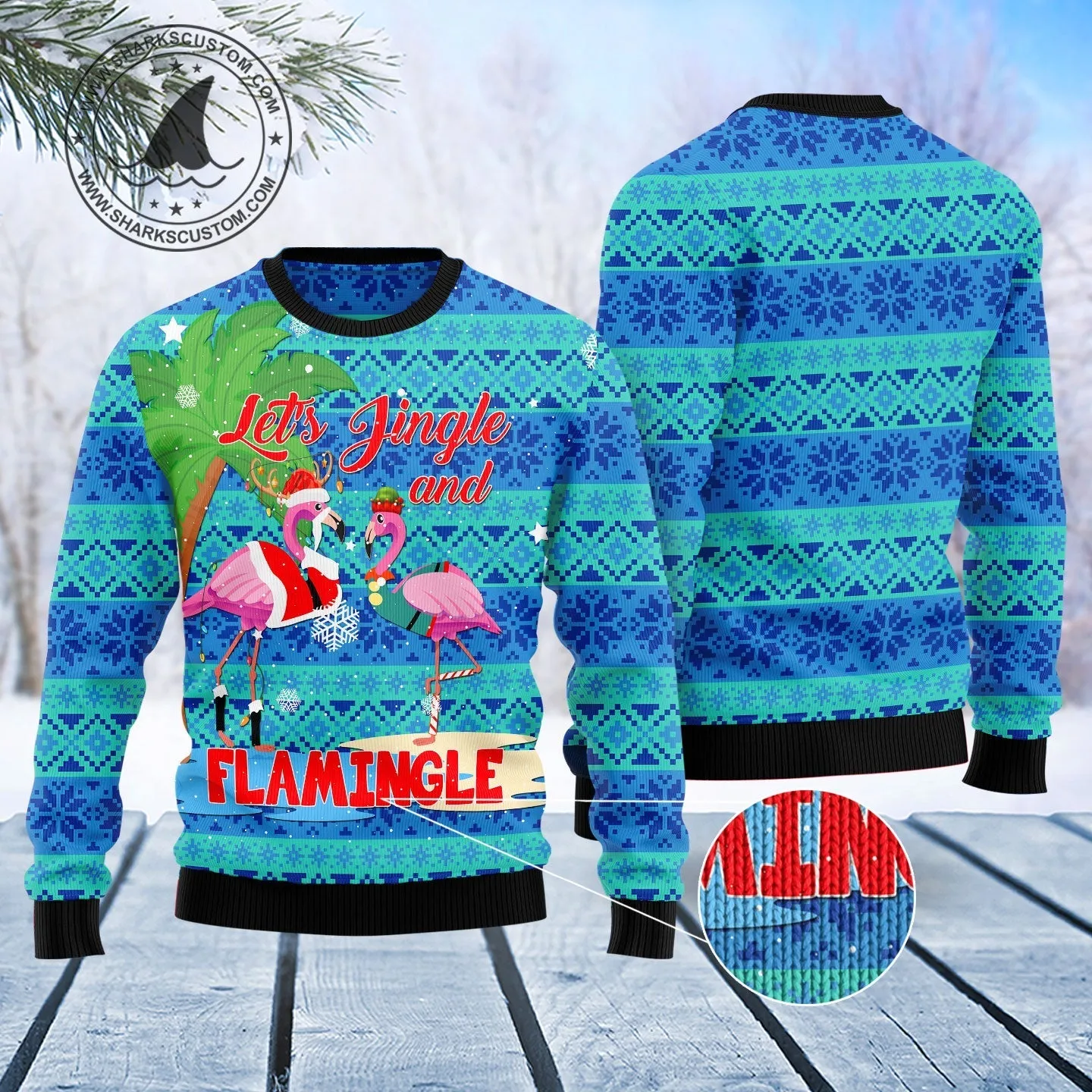 Ugly Christmas Sweater JulesRoche All-Over Print Holiday Edition