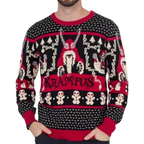 Ugly Christmas Sweater JulesRoche Funny Krampus Knit