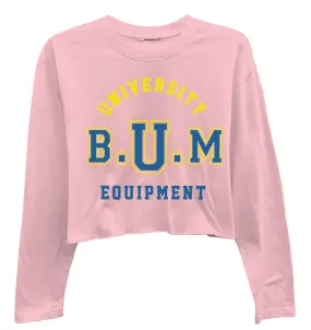 University High-Low Long Sleeve - Soft Pink
