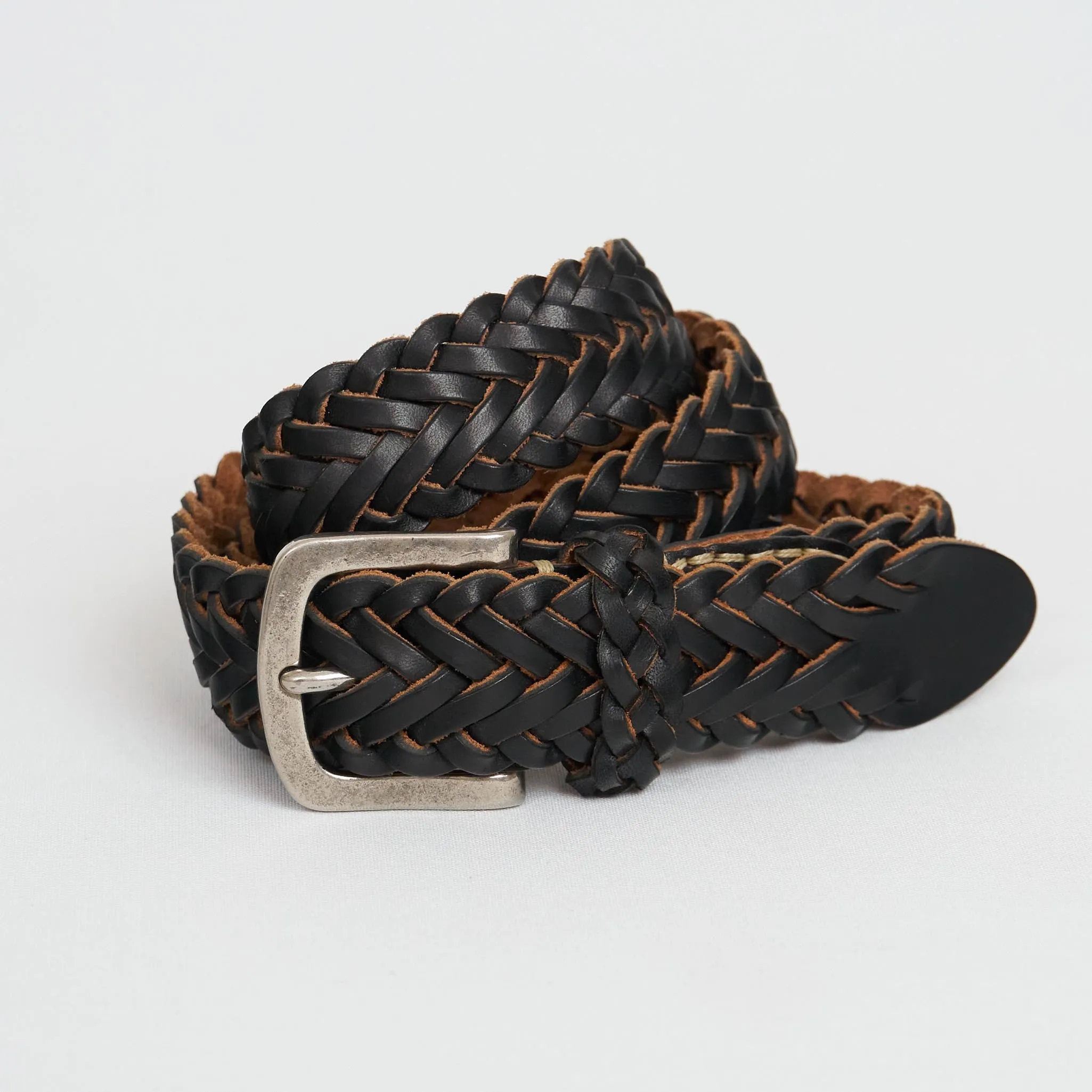 Vintage Works Braided Belt