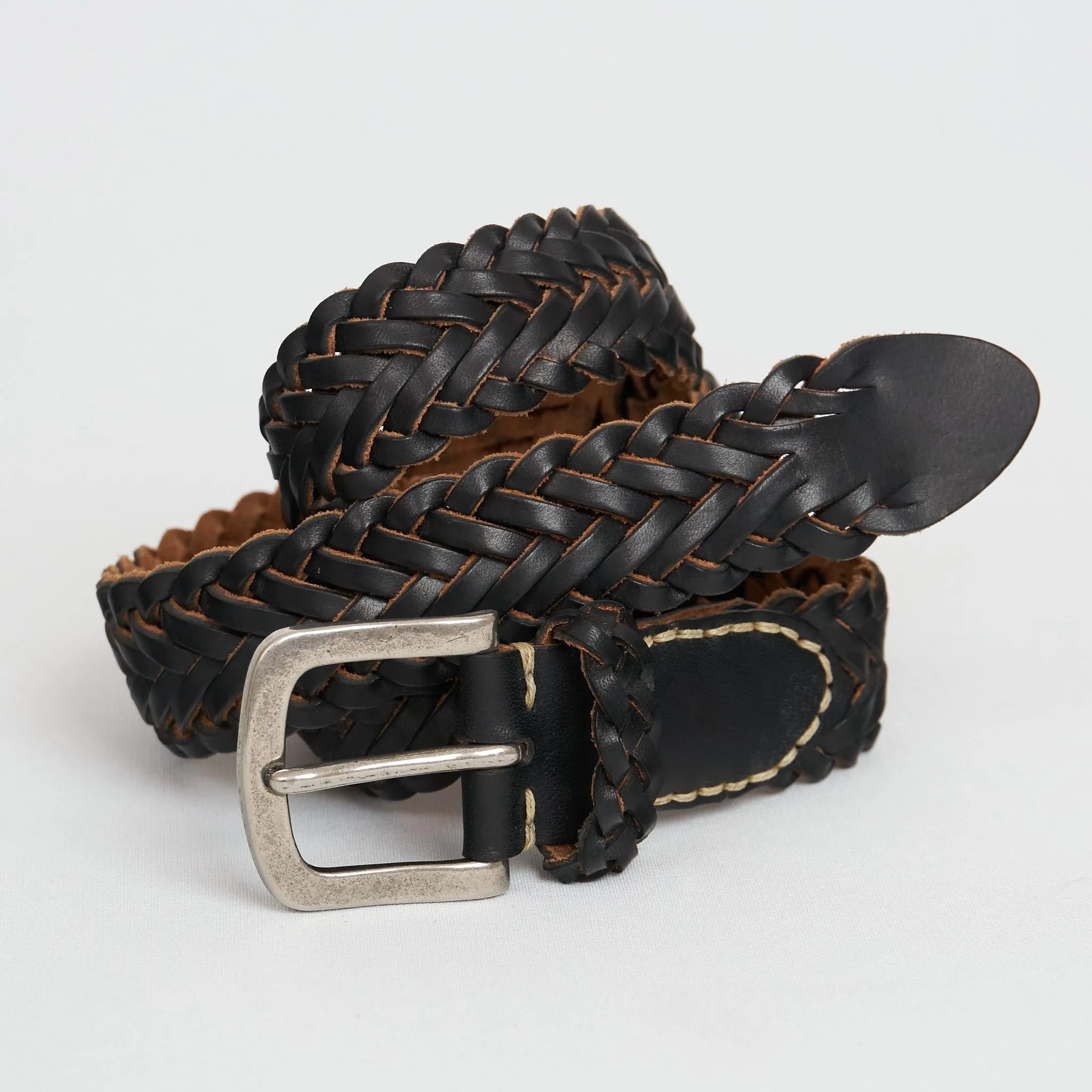 Vintage Works Braided Belt