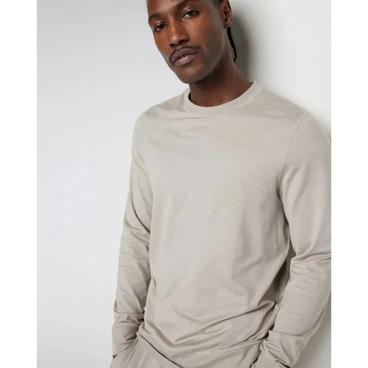 Vuori Men's Ponto Performance Crew in Dark Salt Heather