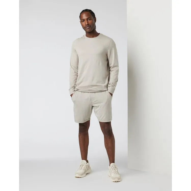 Vuori Men's Ponto Performance Crew in Dark Salt Heather