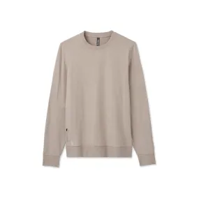 Vuori Men's Ponto Performance Crew in Dark Salt Heather