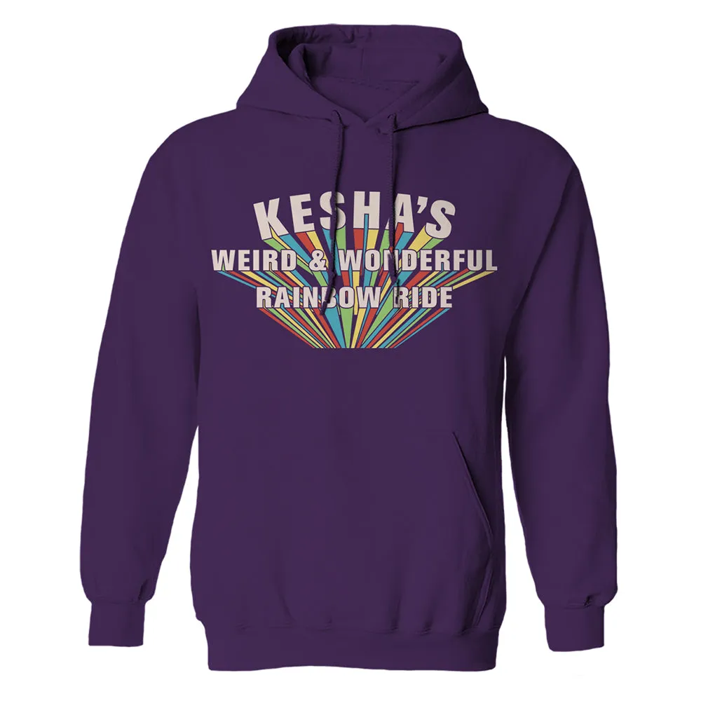 Weird & Wonderful Rainbow Ride Pullover Hoodie