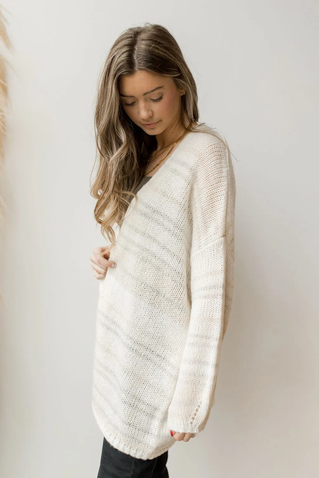 wind chaser knit sweater