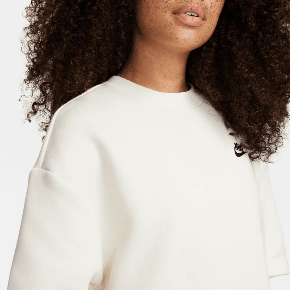 Women's Sportswear Tech Fleece Oversized Dress "Creme"