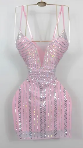 Yasmin Dress - Pink