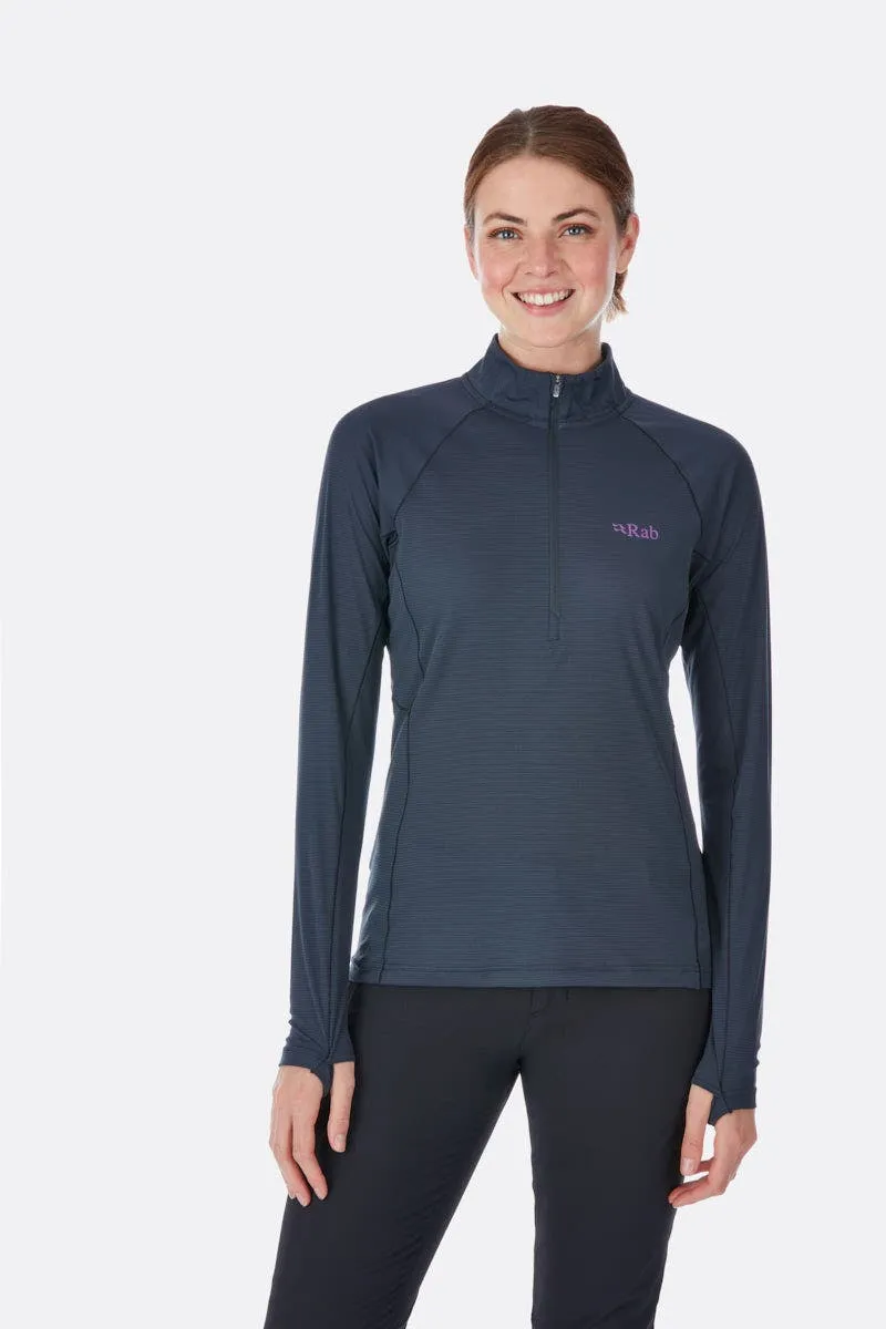 [Y.E.S] Rab Pulse Long Sleeve Zip (Women)