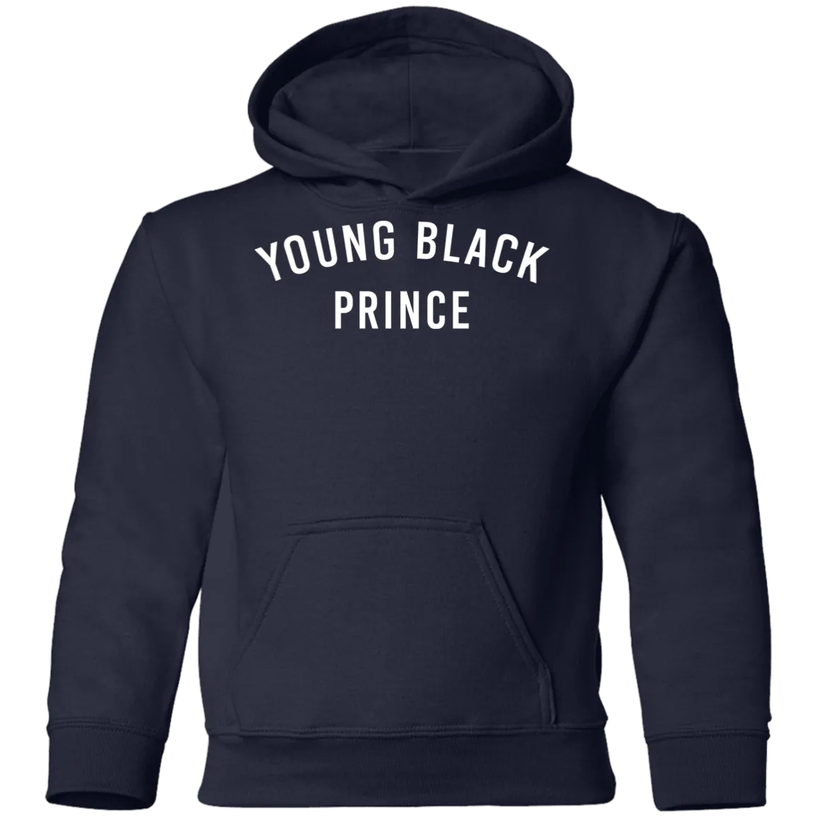 Young Black Prince Youth Pullover Hoodie