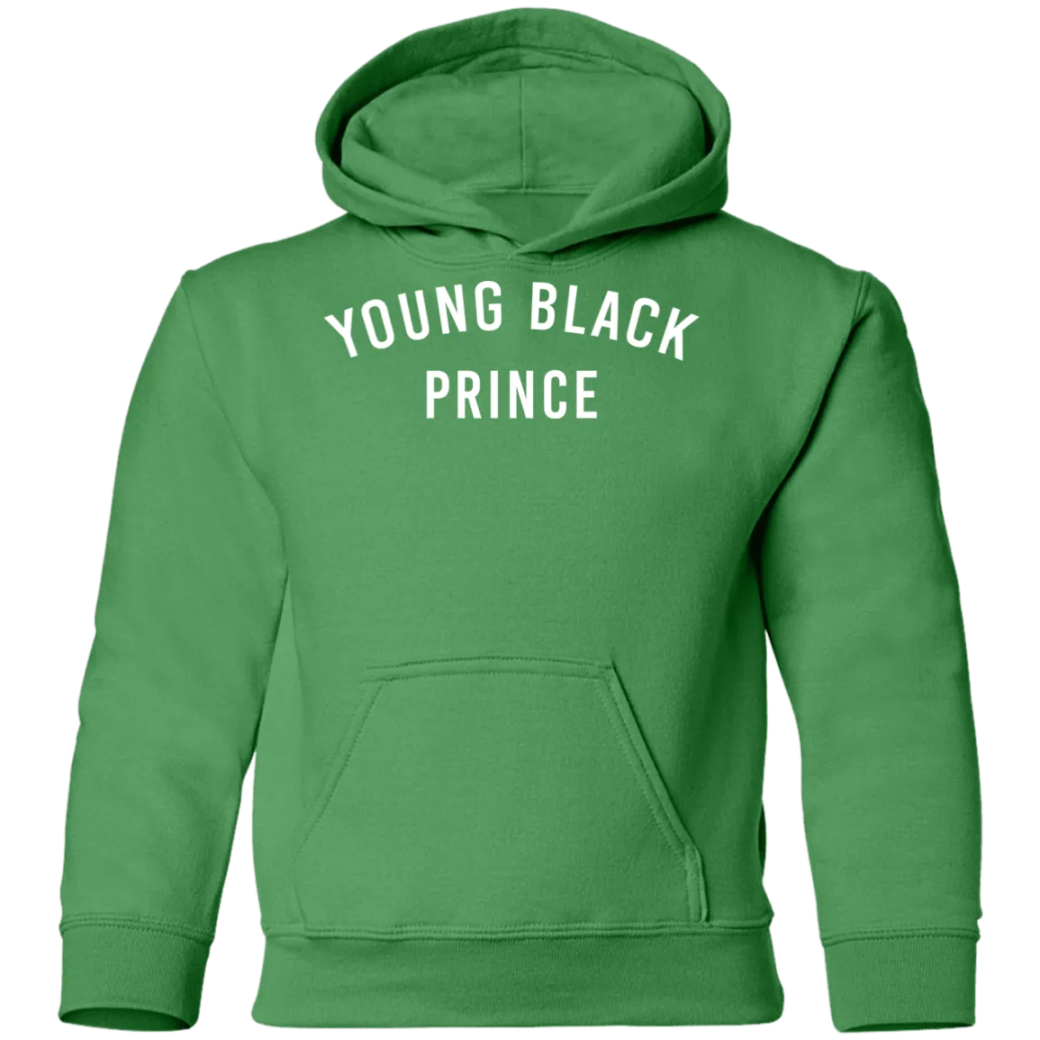 Young Black Prince Youth Pullover Hoodie